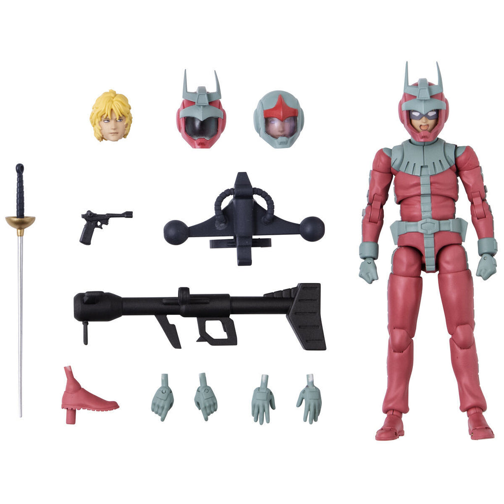 G.M.G. EX09 Mobile Suit Gundam Earth Federation Amuro Ray & Char Aznable Normal Suit Ver. [with gift] 阿寶 阿姆羅 馬沙