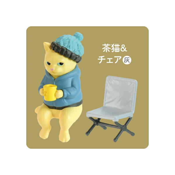 Cats Holiday Campfire (set of 5) 貓 扭蛋 gashapon capsule