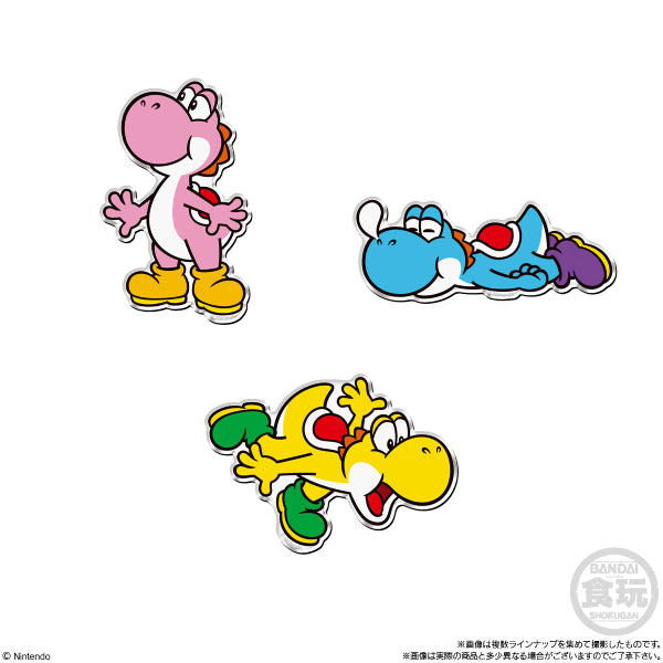 SUPER MARIO CHARACTER MAGNET 2 W/O GUM (pack of 14) 瑪利奧 瑪利歐 磁貼