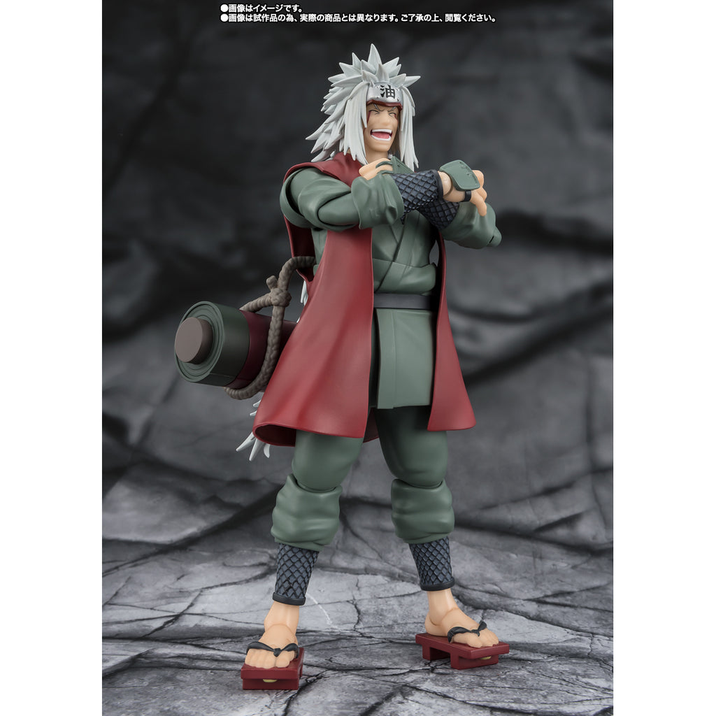 S.H.Figuarts JIRAIYA -Hidden Leaf Heroic Master Sage- (Sage Mode Set) 火影忍者 自來也
