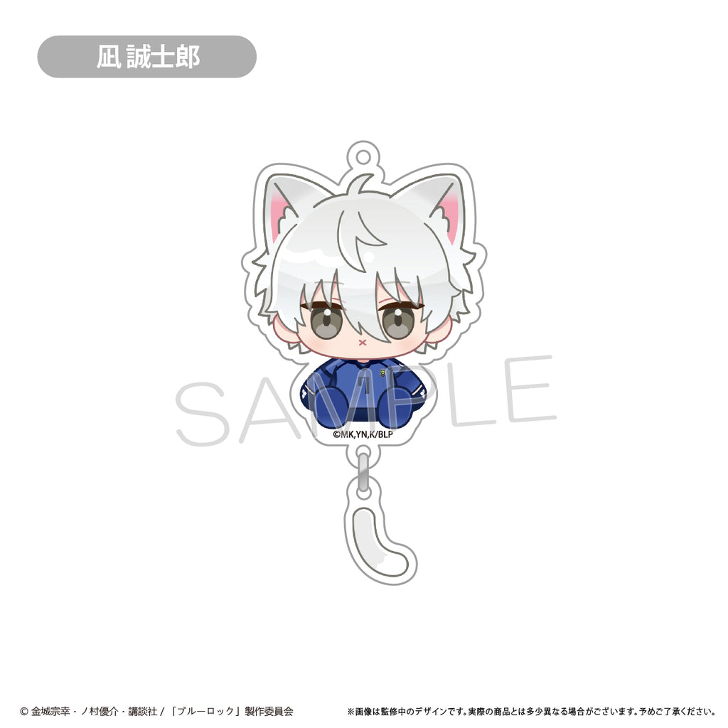 Blue Lock Acrylic Key Ring (set of 8) 藍色監獄 鎖匙扣 吊飾 掛飾