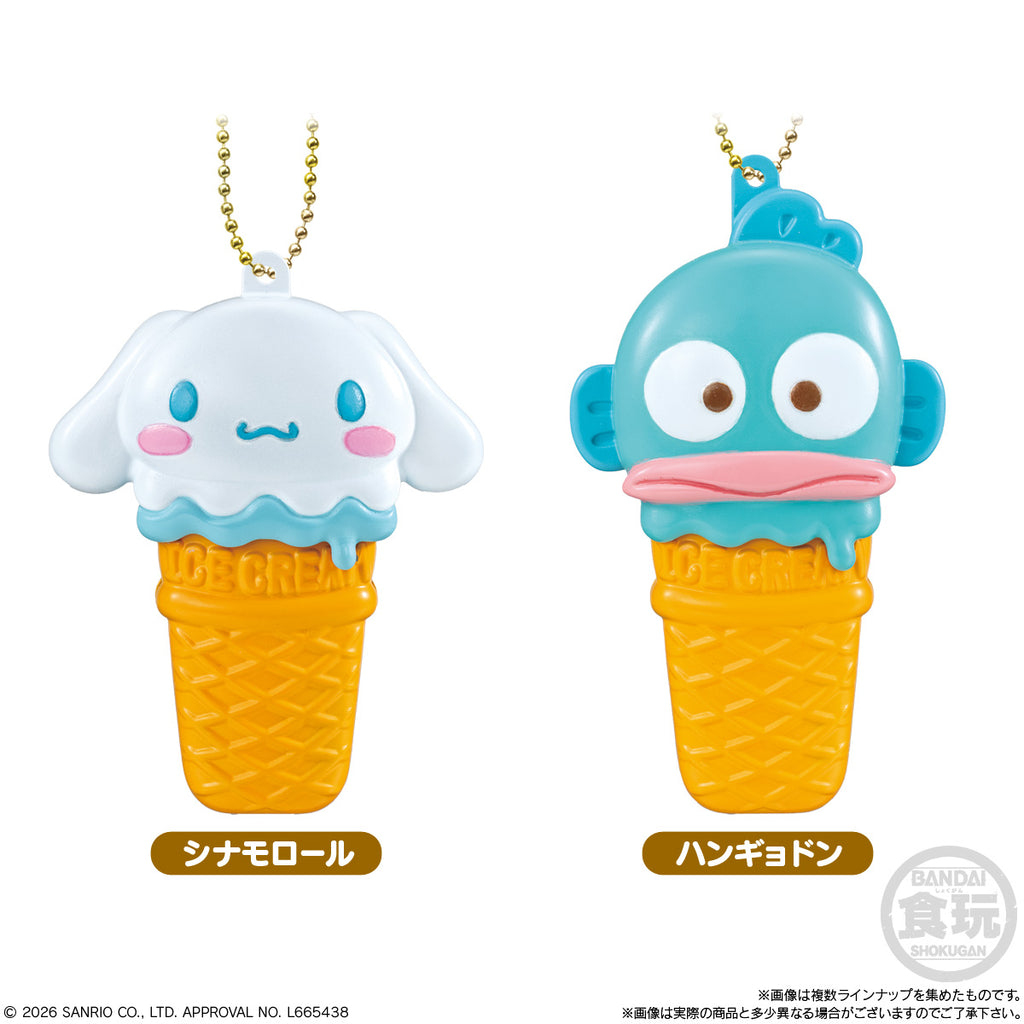 ICE CREAMY CASE CHARM SANRIO CHARACTERS (pack of 10) 三麗鷗