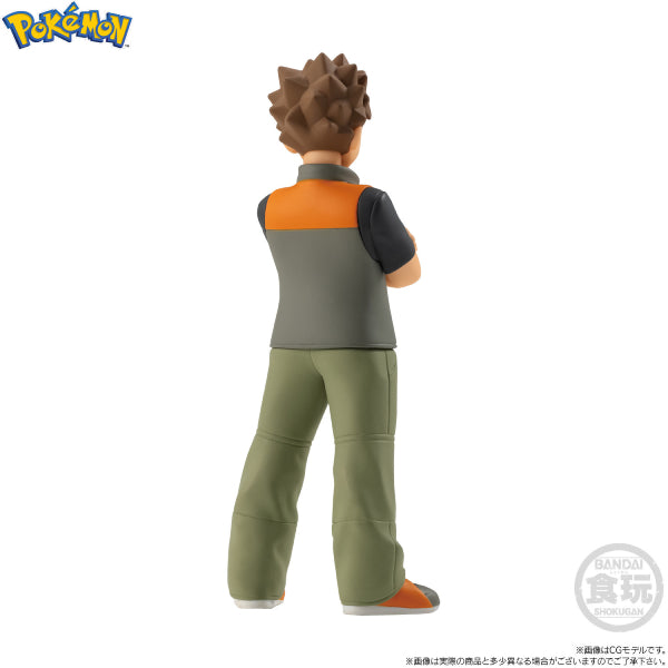 POKEMON SCALE WORLD KANTO REGION BROCK & ONIX W/O GUM 寵物小精靈 寶可夢 小剛 大岩蛇 關都地區 Takeshi Iwark