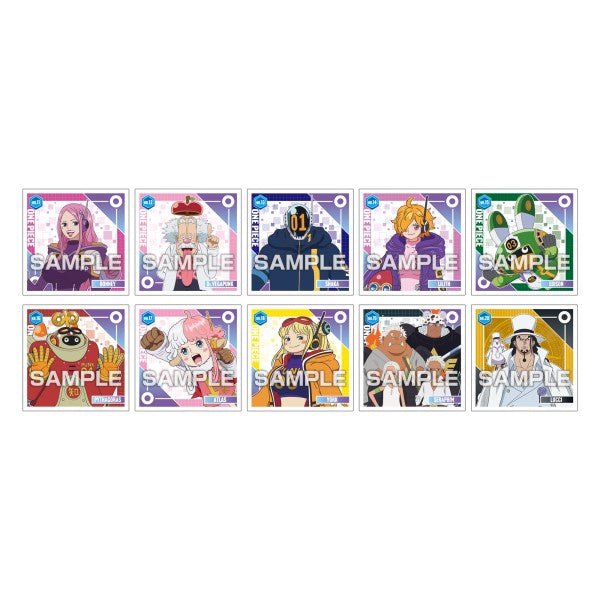 One Piece Sticker Collection Egghead Edition with Gum (pack of 20) 海賊王 貼紙