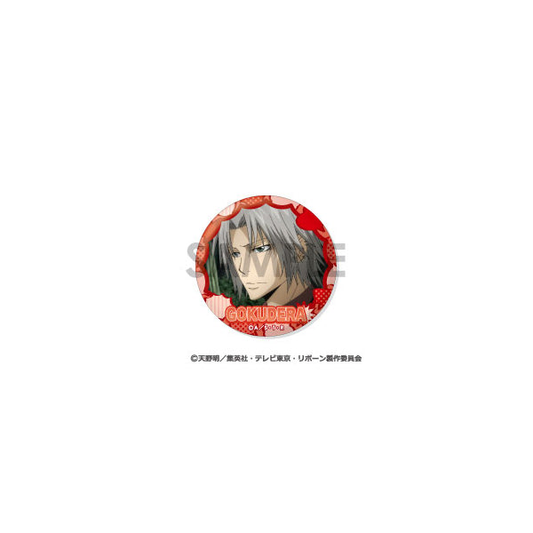 Katekyo Hitman Reborn! Hayato Gokudera Selection Can Badge Set 家庭教師 襟章 獄寺 隼人