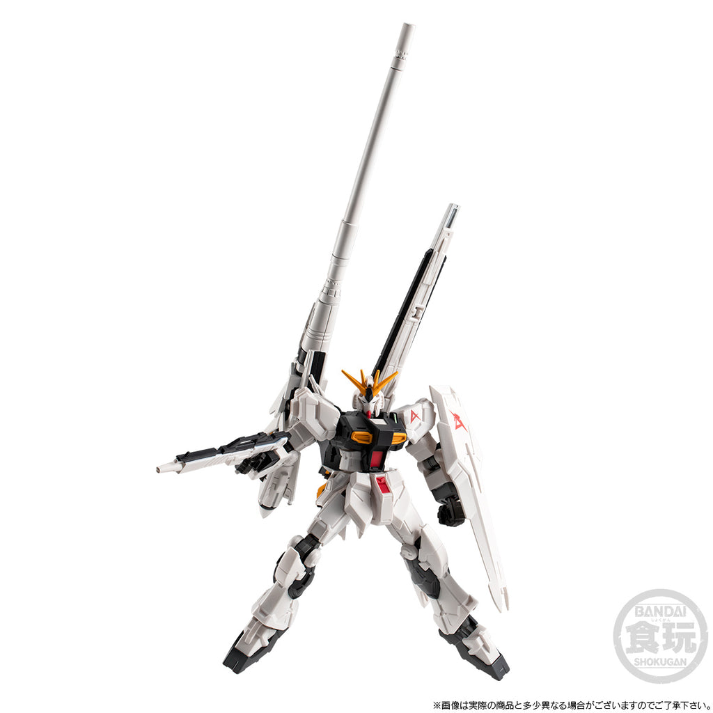 MOBILE SUIT GUNDAM G-FRAME FA ν GUNDAM (LONG RANGE FIN FUNNEL & HYPER MEGA BAZOOKA LAUNCHER) W/O GUM 機動戰士