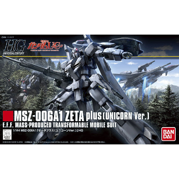 HGUC 1/144 MSZ-006A1 ZETA PLUS GUNDAM（UNICORN Ver.）機動戰士 高達 UC劇場版