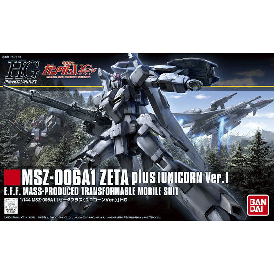 HGUC 1/144 MSZ-006A1 ZETA PLUS GUNDAM（UNICORN Ver.）機動戰士 高達 UC劇場版