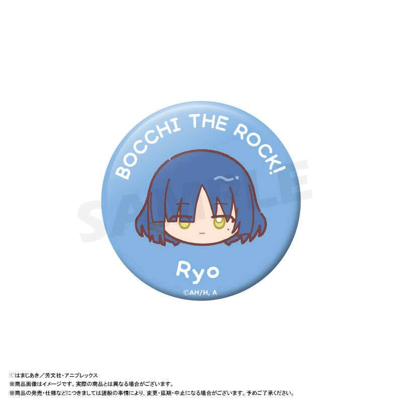 Bocchi the Rock! Yurukoro Face Trading Can Badge (set of 8) 孤獨搖滾 襟章