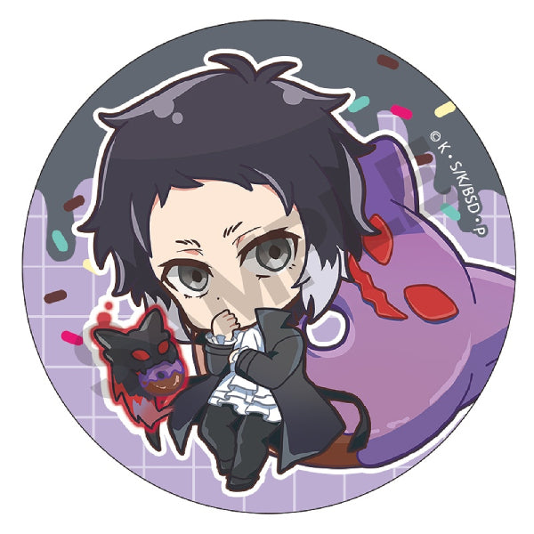 Bungo Stray Dogs Trading Can Badge Chara Peko Doughnut (Set of 8) 文豪野犬 襟章