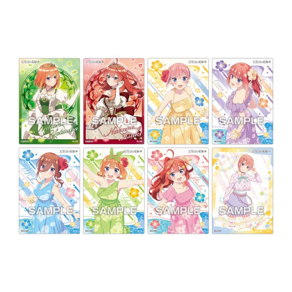 The Quintessential Quintuplets Clear Card Collection Gum 4 (pack of 16) 五等分的新娘 收藏卡