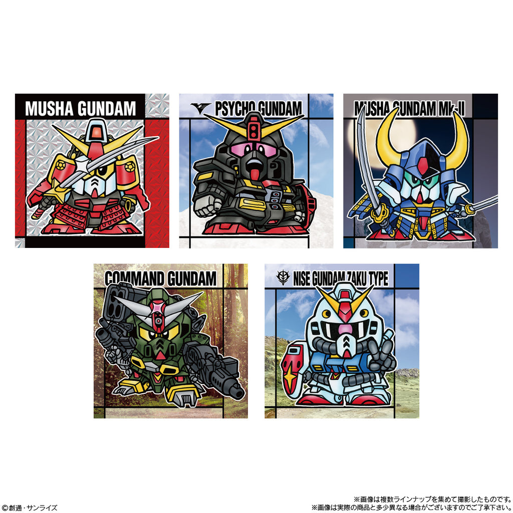 SD GUNDAM SNACK (pack of 10) 機動戰士 SD高達零食貼紙