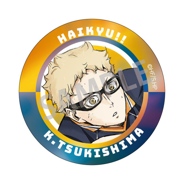 Haikyu!! Trading Metallic Can Badge (set of 10) 排球少年 襟章 徽章