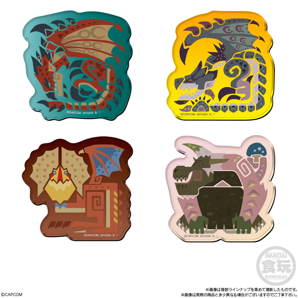 MONSTER HUNTER WILDS CHARACTER MAGNET (Pack of 14) 芒亨 魔物獵人 怪物獵人