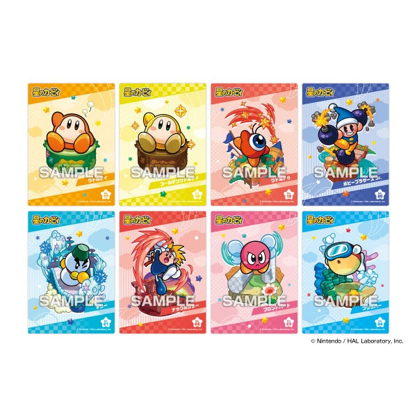 Kirby Star Clear Card Collection (pack of 16) 星之卡比