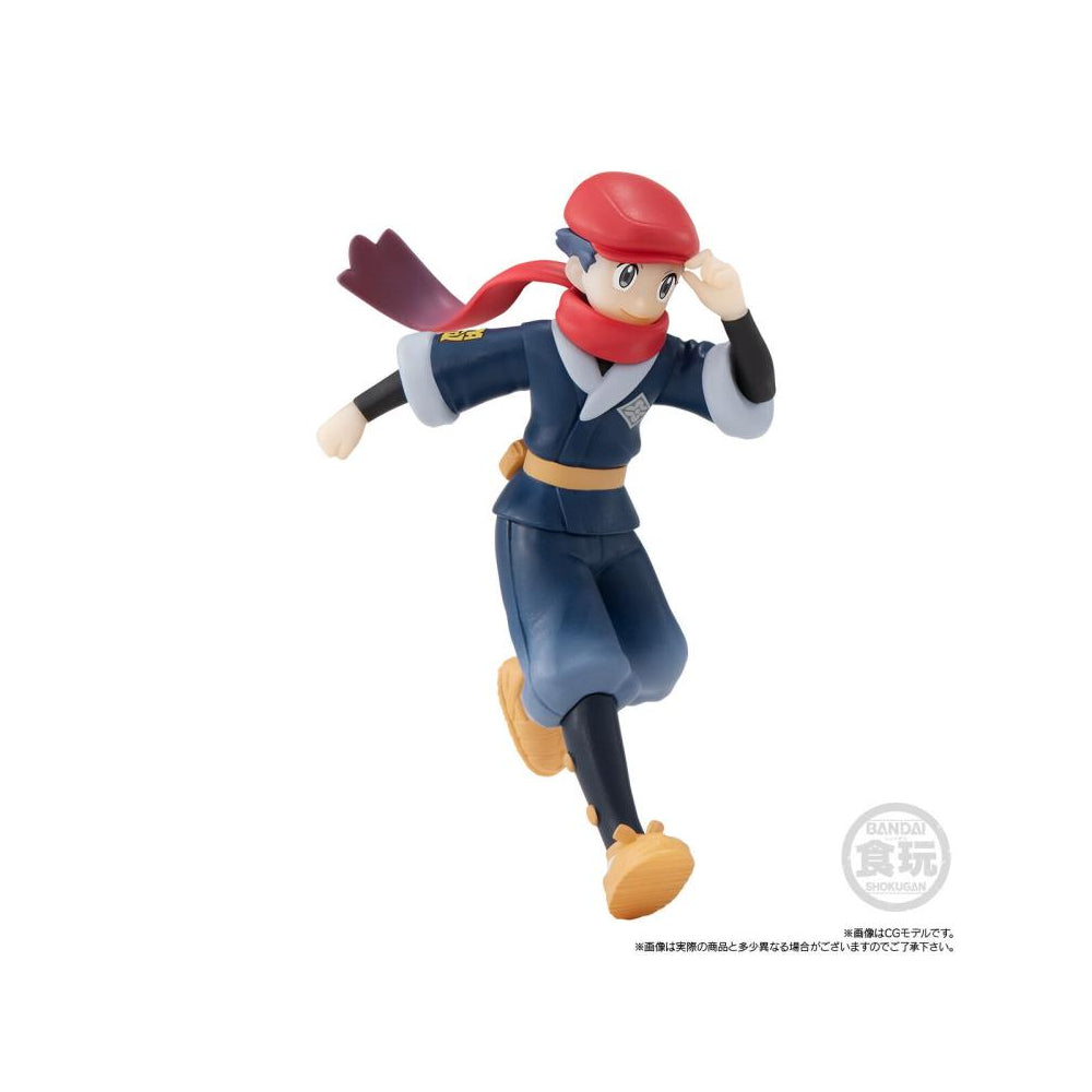 POKÉMON SCALE WORLD JADE (HISUI) REGION REI & TYPHLOSION (HISUIAN FORM) & DECIDUEYE (HISUIAN FORM) & SAMUROTT (HISUIAN FORM) W/O GUM 寵物小精靈 精靈寶可夢 翡翠地區