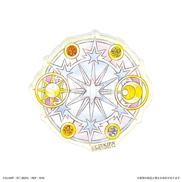 Cardcaptor Sakura Secret Acrylic Sticker (box of 12 packs) 百變小櫻 貼紙