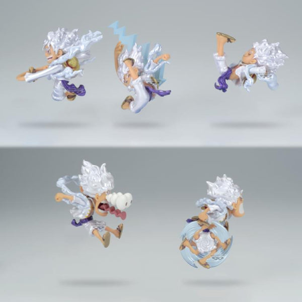 [WCF] ONE PIECE MONKEY.D.LUFFY GEAR5 SPECIAL METALLIC COLOR VER. (set of 5) 海賊王 路飛