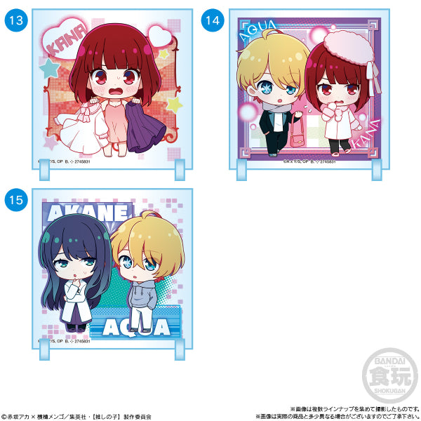 CHIBI CHARACRIL OSHINOKO 2 W/O GUM (box of 10) 我推的孩子 立牌 立板