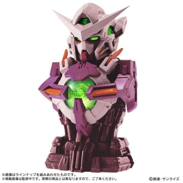 GUNDAM MS MECHANICAL BUST 05 GUNDAM EXIA TRANS-AM VER (set of 3) 機動戰士高達 艾斯亞 能天使 扭蛋