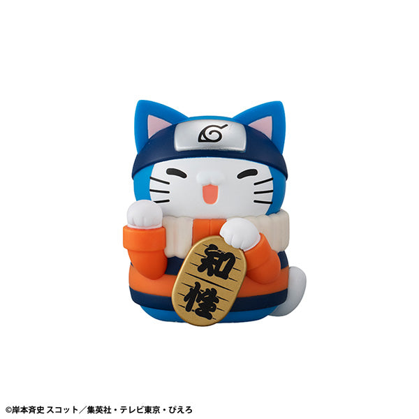 MEGA CAT PROJECT NARUTO  Nyaruto！Colorful FORTUNE CAT (Set of 6) 火影忍者 貓