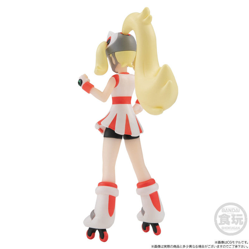 POKÉMON SCALE WORLD KALOS REGION KORRINA & MEGA LUCARIO W/O GUM 寵物小精靈 寶可夢 卡洛斯地區 可爾妮 & MEGA 路卡利歐