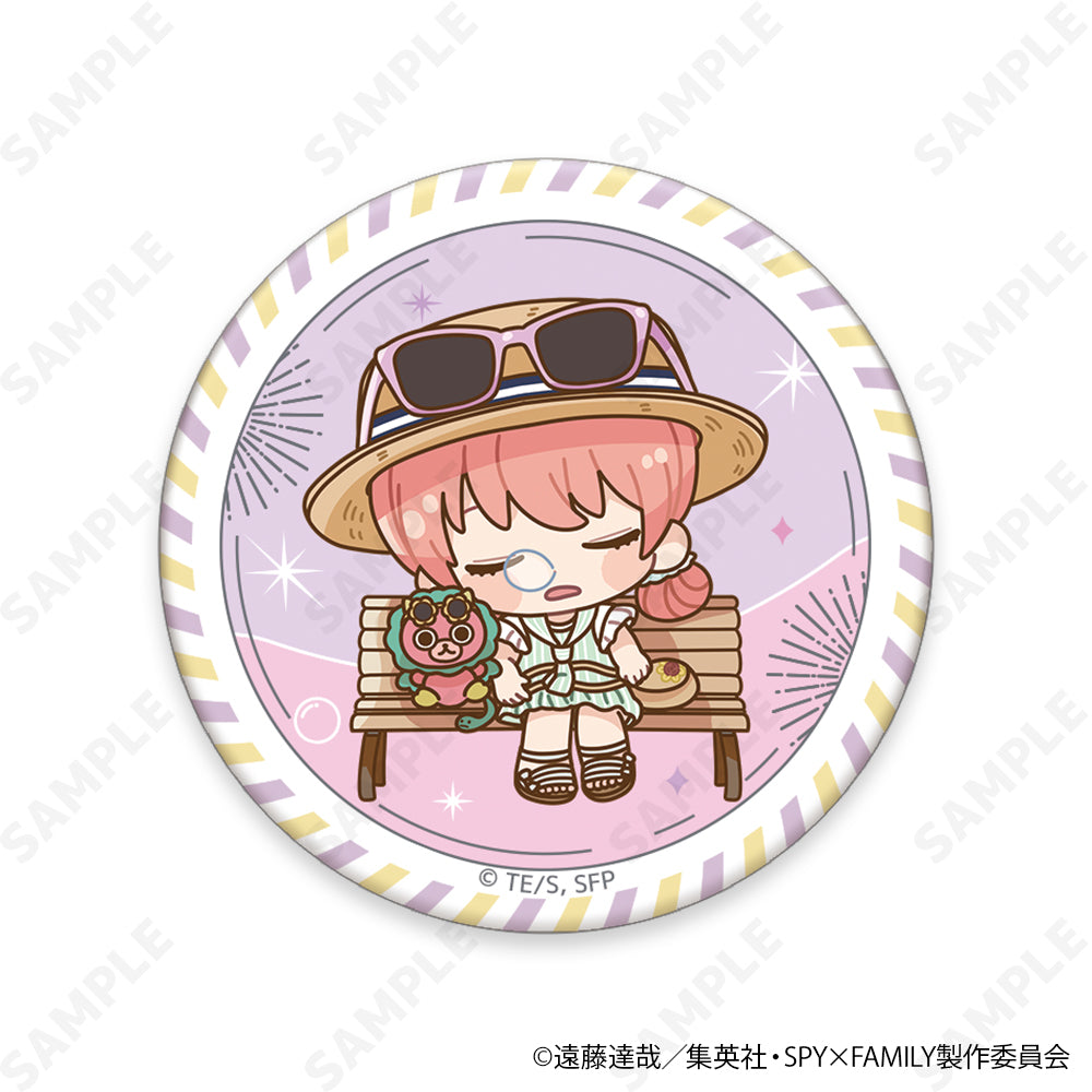 SPY x FAMILY Trading Can Badge Mini Chara Ver. [Natsu no Odekeke] (pack of 6) 間諜 過 家家 酒