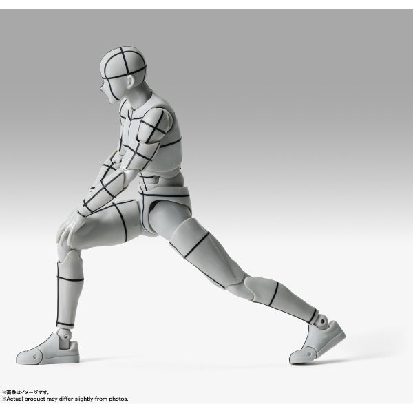 S.H.Figuarts Sports- Edition -WIRE FRAME- (Gray Color Ver.) (BODY KUN/ BODY CHAN) 素體君 素體醬 運動