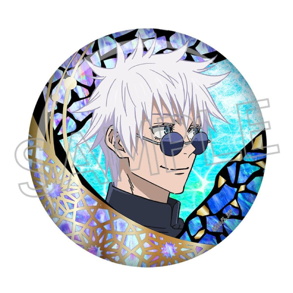Twinkle Jujutsu Kaisen - Raden Style Series Gilding Can Badge (set of 6) 咒術迴戰 襟章 螺鈿風 五條悟 夏油傑