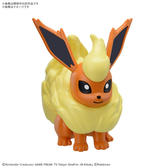Pokemon Model Kit QUICK!! 25 FLAREON 寵物小精靈 寶可夢 火伊貝
