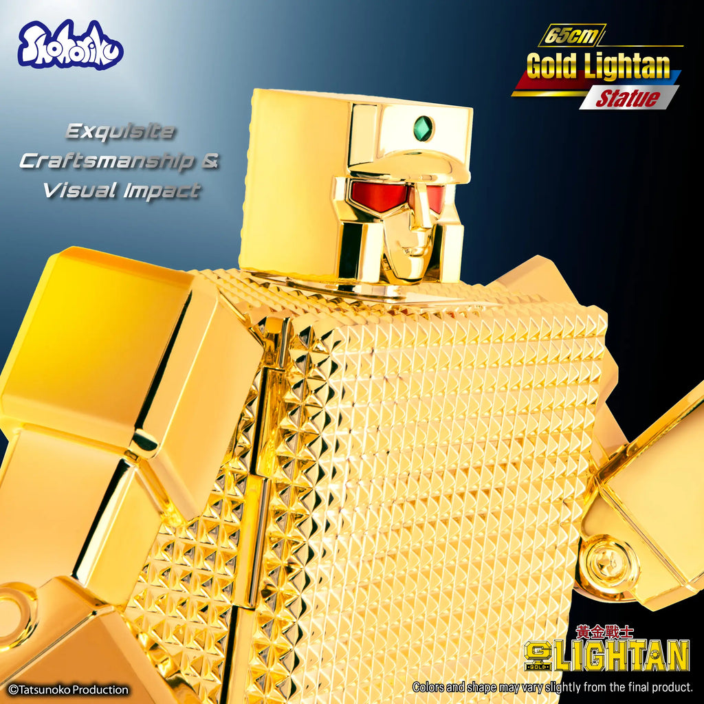 GOLD LIGHTAN THE GOLDEN WORRIOR: Gold Lightan (65cm) 黃金戰士