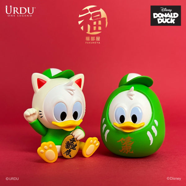 Urdu - Disney Fukuheya Lucky Series S4 - Donald Duck & Scrooge McDuck (box of 8) 迪士尼 唐老鴨 史高治 福部屋招財貓