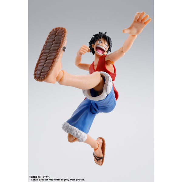 S.H.Figuarts MONKEY.D.LUFFY -ROMANCE DAWN- 海賊王 路飛 SHF