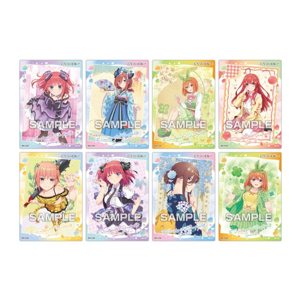 The Quintessential Quintuplets Clear Card Collection Gum 4 (pack of 16) 五等分的新娘 收藏卡