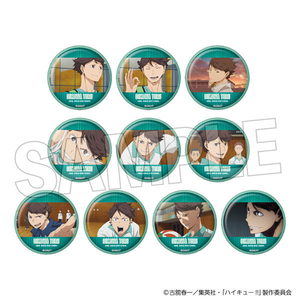 Haikyu!! Trading Badge 3 Oikawa Tooru (pack of 10) 排球少年 及川 徹 襟章