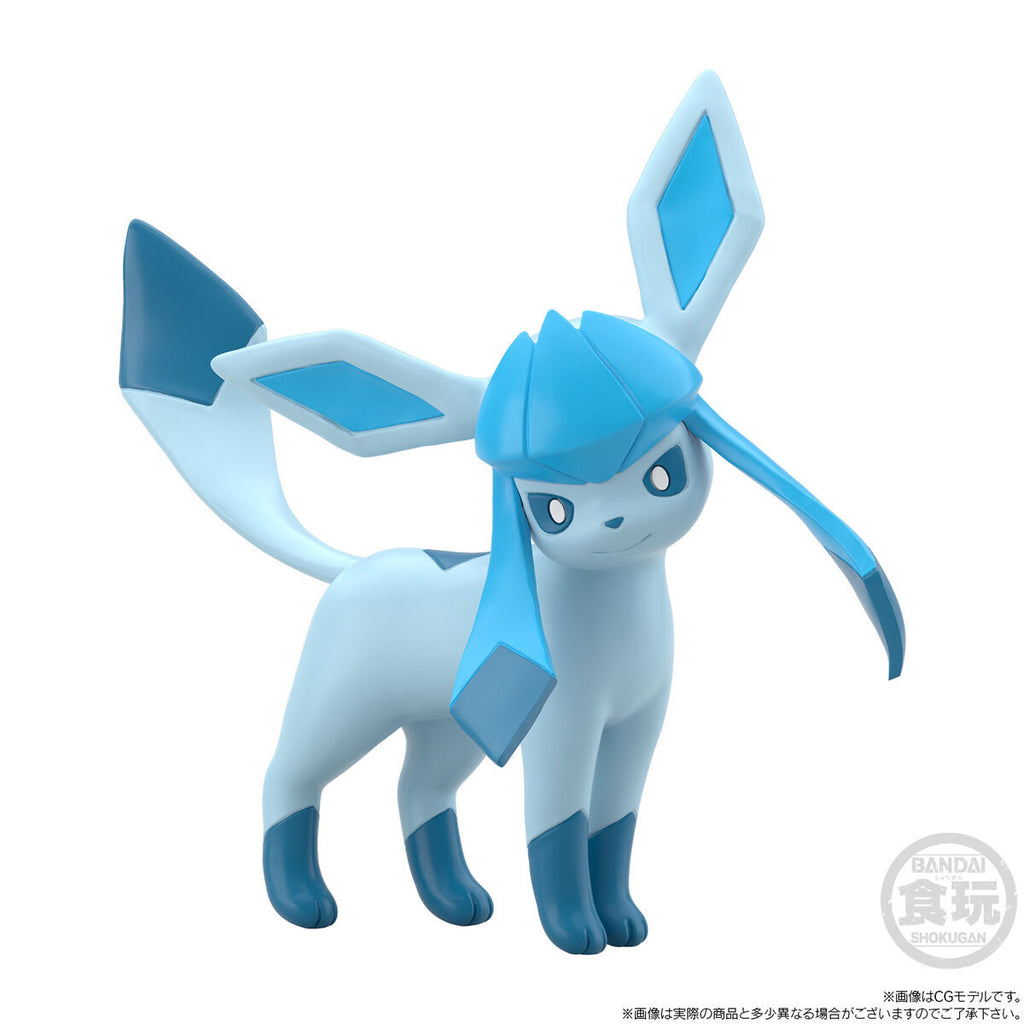 POKEMON SCALE WORLD HISUI REGION IRIDA & GLACEON 寵物小精靈 寶可夢 洗翠地區 珠貝 冰伊布