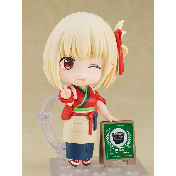 2335 Nendoroid Chisato Nishikigi: Cafe LycoReco Uniform Ver. 黏土人 Lycoris Recoil 莉可麗絲 錦木千束 咖啡廳制服