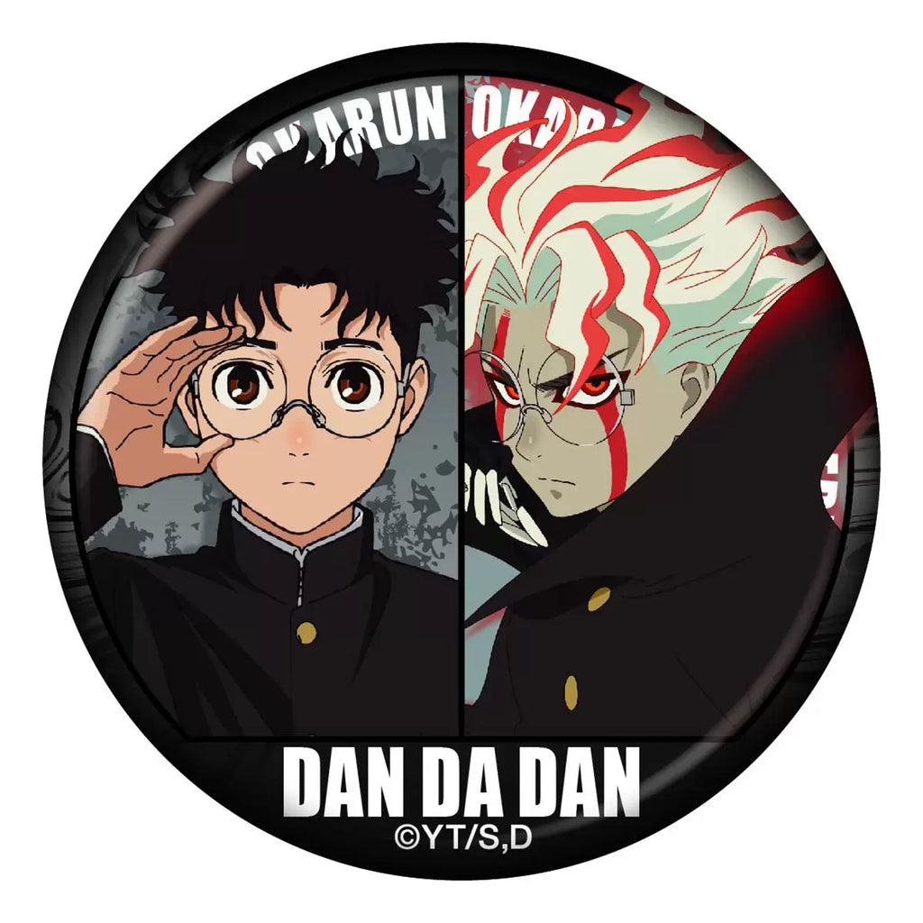 Dandadan Trading pair can badges (set of 8) 膽大黨 襟章 吧唧 徽章