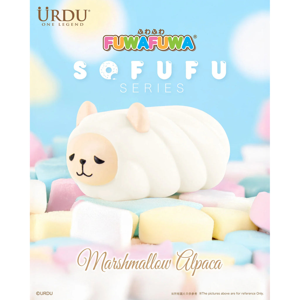 Urdu - Sofufu series Fuwafuwa Marshmallow Alpaca (set of 4) 羊駝 綿花糖
