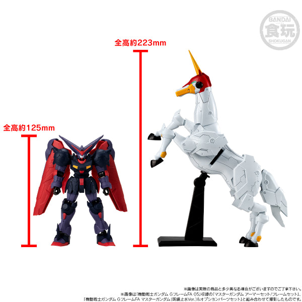 MOBILE SUIT GUNDAM G-FRAME FA FUUNSAIKI W/O GUM  機動戰士 高達 風雲再起 馬