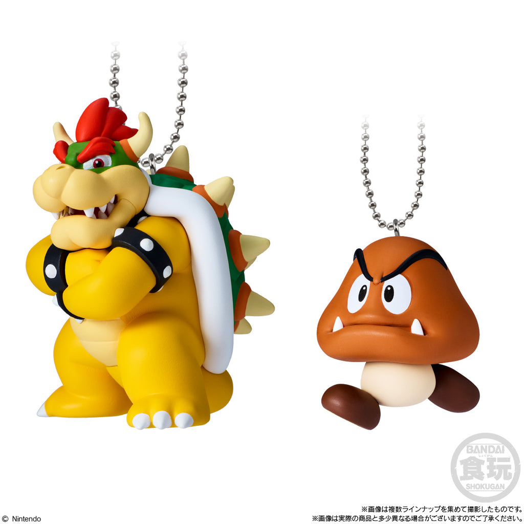 SUPER MARIO MASCOT CHARM COLLECTION 2 W/O GUM (Pack of 10) 瑪利奧 瑪利歐 鎖匙扣 吊飾 掛飾