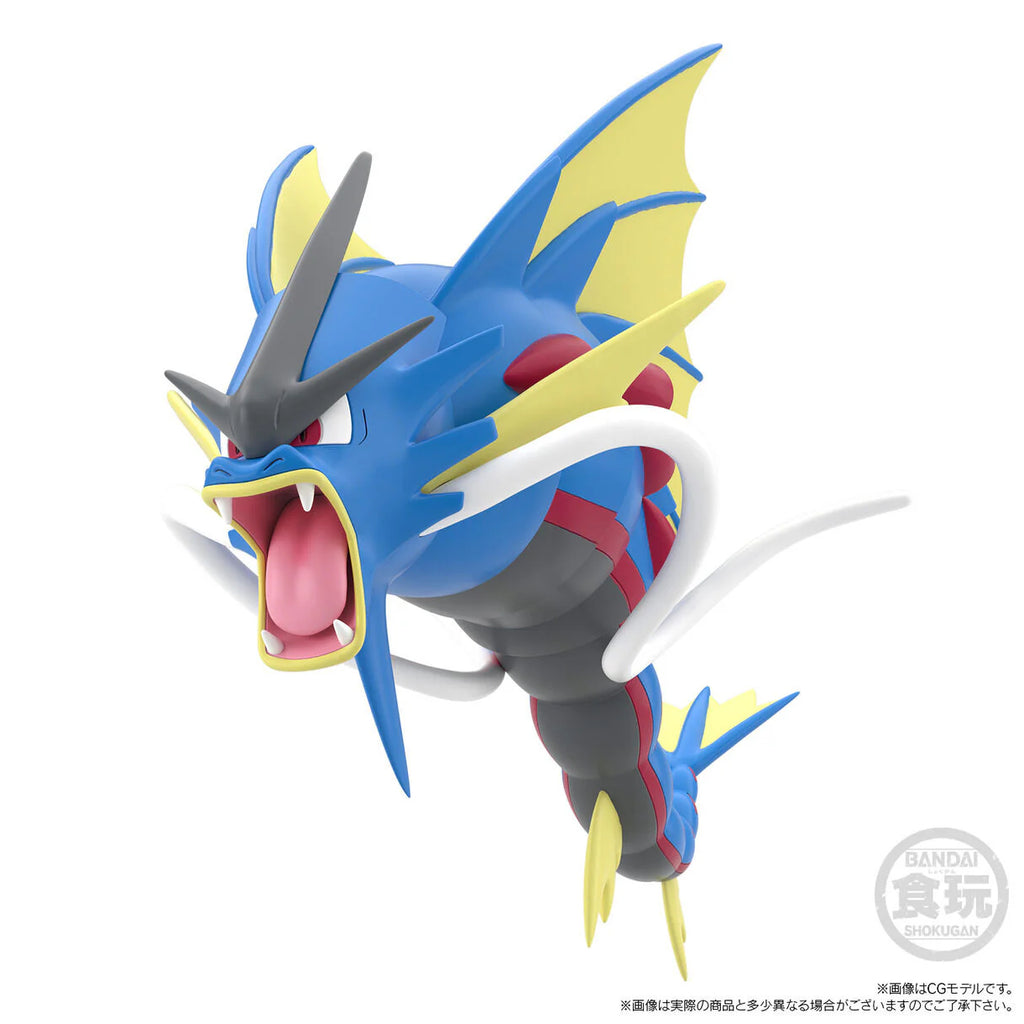 POKÉMON SCALE WORLD KALOS REGION MEGA GYARADOS W/O GUM 寵物小精靈 寶可夢 卡洛斯地區 MEGA 暴鯉龍