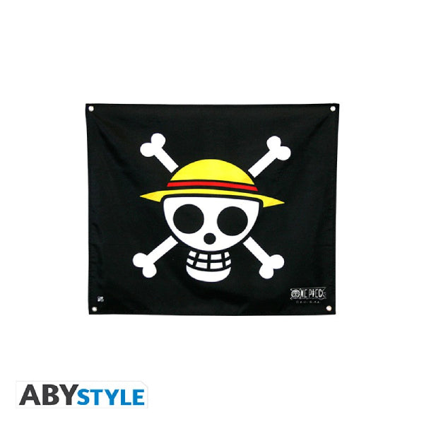 ONE PIECE - Pck premium Flag + 3D Keychain + Mug Heatchange 海賊王 Wanted Mug