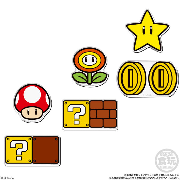 SUPER MARIO CHARACTER MAGNET W/O GUM (box of 14 packs) 瑪利奧 瑪利歐 磁石貼 磁貼