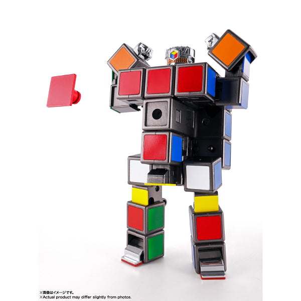 CHOGOKIN Rubiks ROBO 超合金 扭計骰 rubik cube