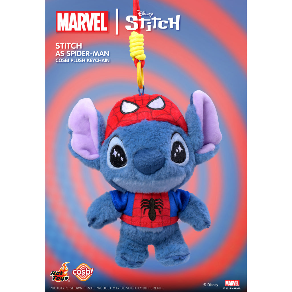 Marvel Stitch - Cosbi Plush Keychain Collection (box of 6) 史迪仔 史迪奇 扮嘢小魔星