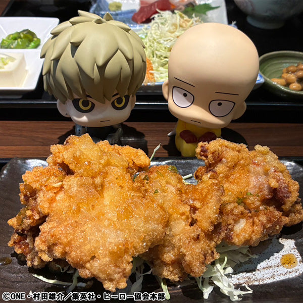 Lookup One-Punch Man Saitama & Genos set [with gift] 一拳超人 埼玉 傑諾斯