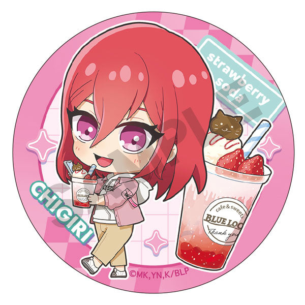 Blue Lock Trading Can Badge Chara Peko Parka (Set of 8) 藍色監獄 襟章