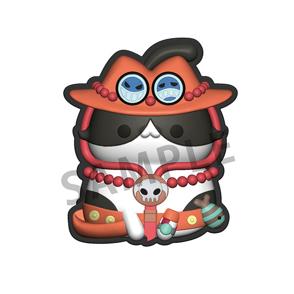 MEGA CAT PROJECT ONE PIECE Nyan Piece Nyan！Rubber Clip (set of 5) 海賊王 電話線夾