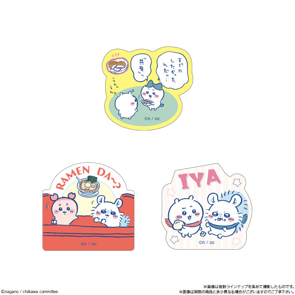 SOMETHING SMALL AND CUTE DIE-CUT STICKERS WITH GUMMY 4 (box of 12 packs) Chiikawa ちいかわ 小可愛 吉伊卡哇 貼紙
